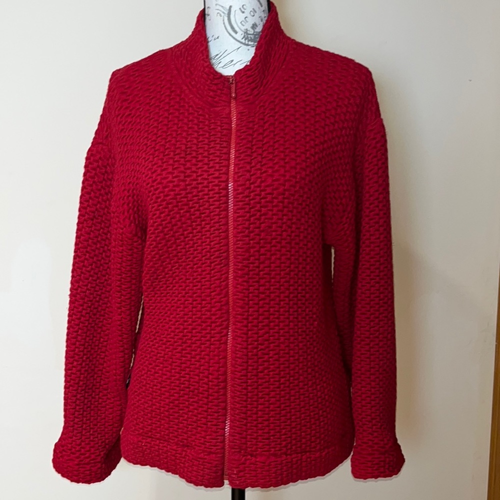 Jacket/cardigan Burton  full zip Snowboard Thermalayer XL, 100% wool